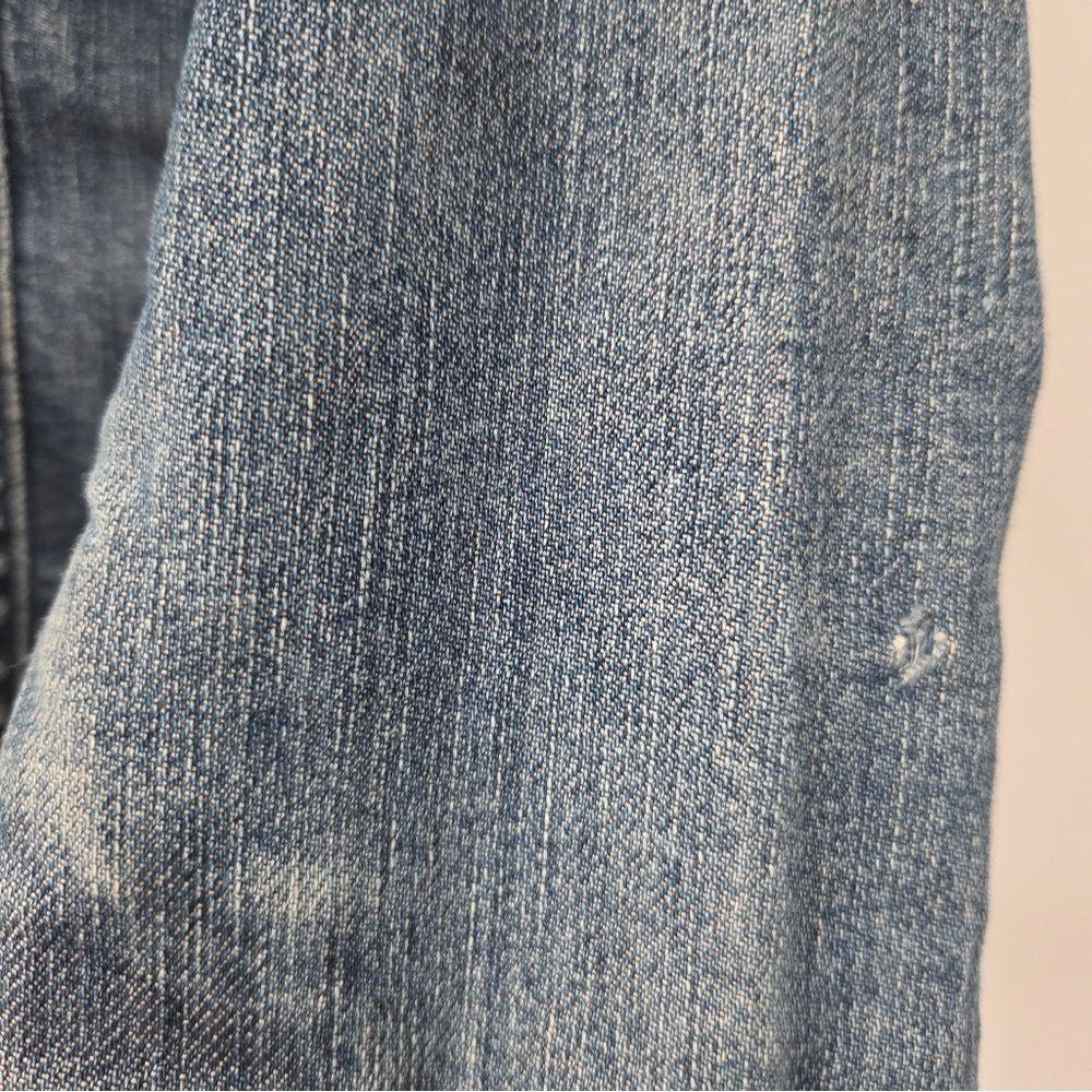 Anthropologie Louie Denim Jean Jacket Blazer 2 - Picture 6 of 8